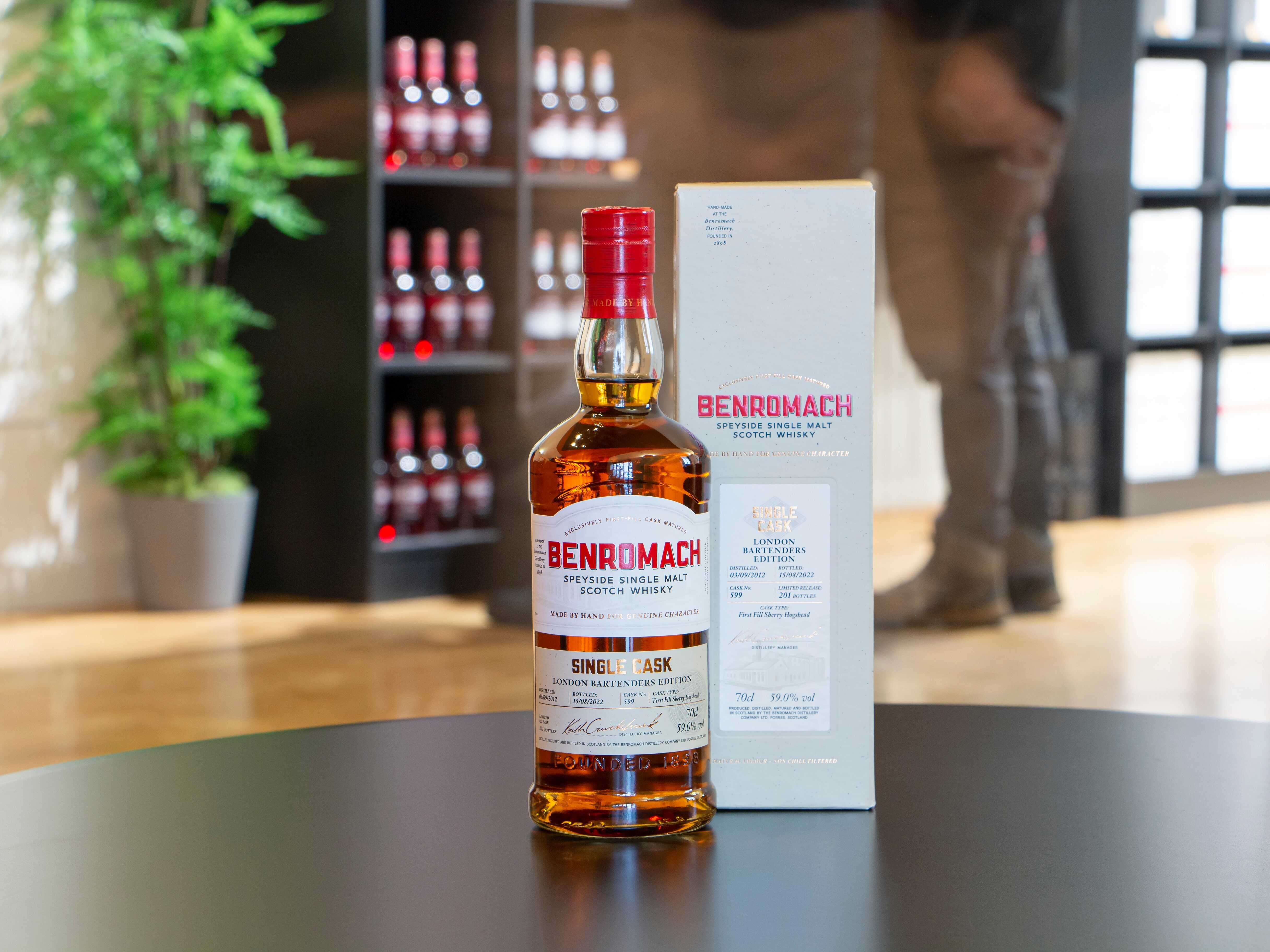 First annual batch release of Benromach 40 Years Old single malt