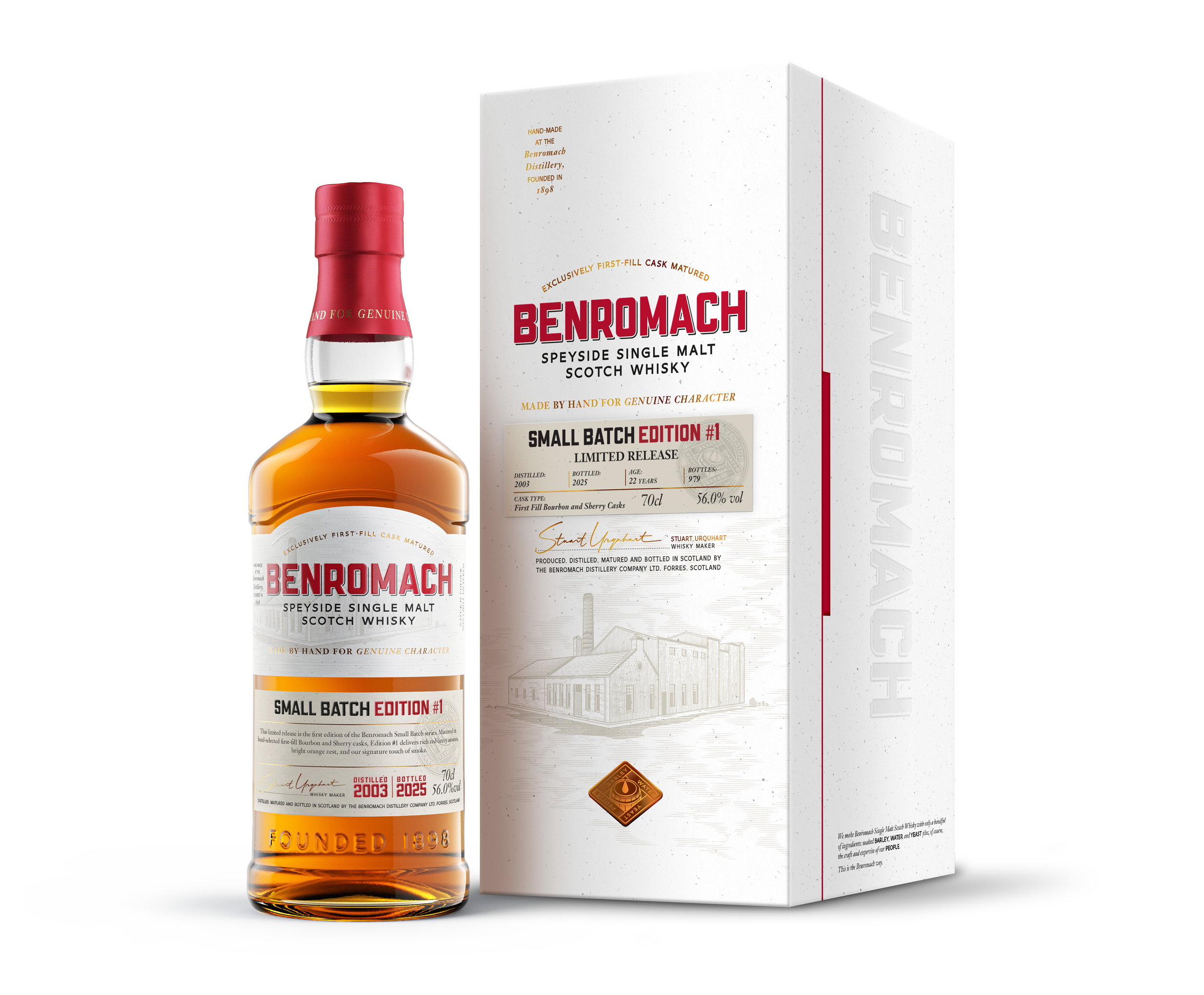 Benromach-Small-Batch-Edition-#1-Bottle-and-Carton